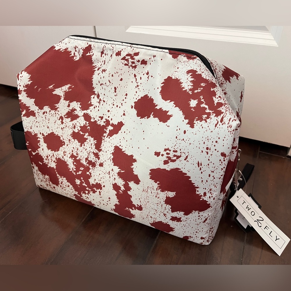 Two Fly Traveler Bag Cow Print